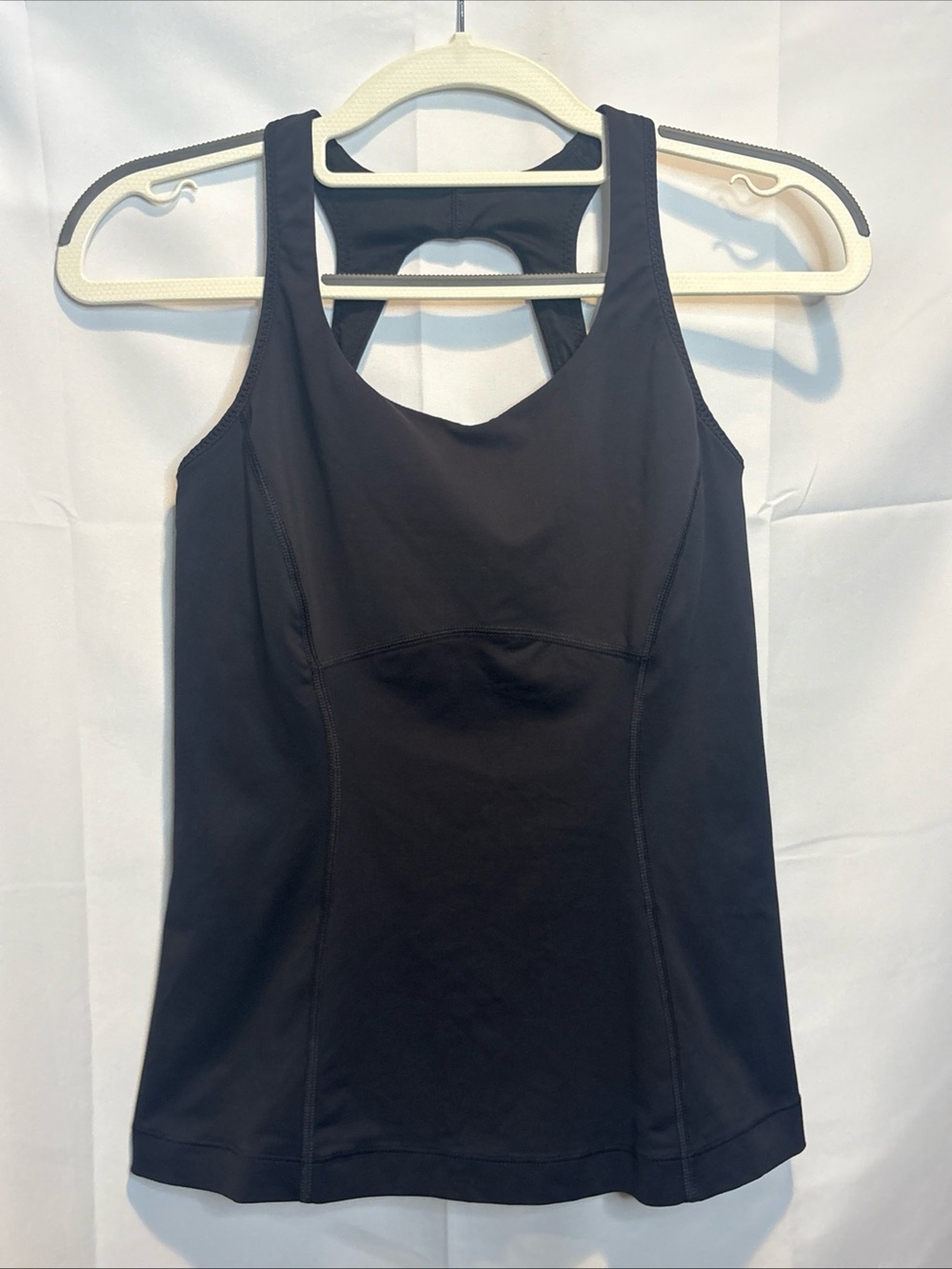 lululemon athletica Black Racerback Tank Top